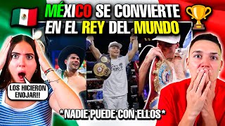 🇲🇽MÉXICO SE CONVIERTE EN EL REY DEL BOXEO🥊 MIS SOBRINOS REACCIONAN [upl. by Marpet]