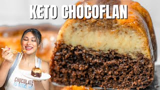 KETO CHOCOFLAN CAKE EASY LOW CARB KETO DESSERT RECIPE [upl. by Roti]