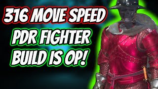 316 Move Speed PDR FIGHTER Build Is OP  Dark And Darker [upl. by Ainesey]