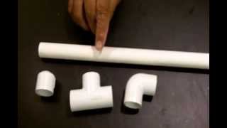 Beginner Tutorial Cut and Assemble PVC Pipe [upl. by Nicolea]