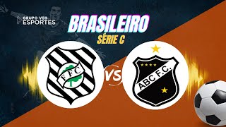 FIGUEIRENSE X ABC  AO VIVO [upl. by Sirromal264]