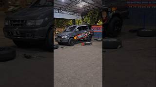 Mobil Panther Touring Pasang Velg Hsr Wheel Swampers panthertouring hsrwheelsurabaya hsrwheel [upl. by Nelyahs]