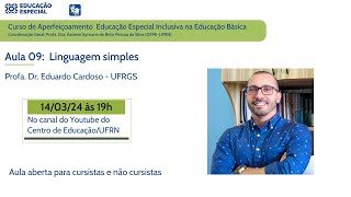 Aula 09 Linguagem Simples [upl. by Mariquilla]