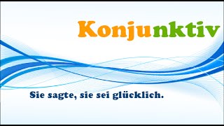 Урок 50 Немецкая грамматика В2С1 Konjunktiv I indirekte Rede Коньюнктив 1 Курс немецкого [upl. by Ahsitil119]