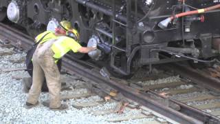 UP 844 Derails in Sacramento [upl. by Eilrebmik]