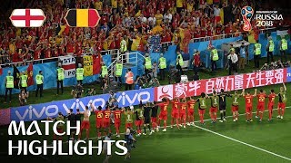 England v Belgium  2018 FIFA World Cup  Match Highlights [upl. by Arline636]