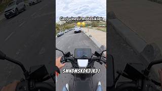 Geri vitesli motosiklet çaldım 😂😂 shorts keşfet motovlog kurye trendyolgo viral fyp tiktok [upl. by Balfore]