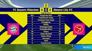 BAYERN MUNCHEN VS ALMERE CITY  EFOOTBALL 2024 [upl. by Anhsirk]