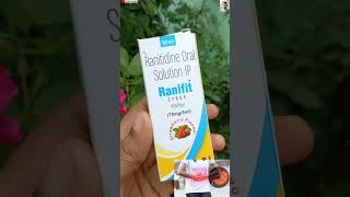 Ranifit Syrup ip 75mg 5ml Ranitidine Solution [upl. by Annawek]