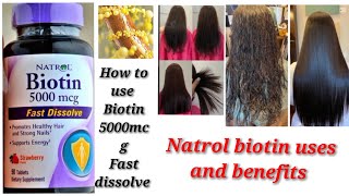 Biotin 5000 mcg promote healthy hair repair amp best of support energy supplementalipharmacylifeline [upl. by Popele537]