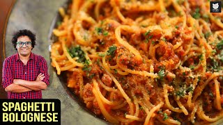 Spaghetti Bolognese  Pasta Bolognese  Italian Special  Spaghetti Recipe By Chef Varun Inamdar [upl. by Yoshiko]