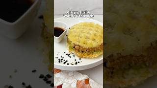 Crispy Sushi Waffle Sandwich [upl. by Mervin624]