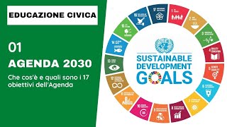 Agenda 2030 che cosè e quali sono i 17 obiettivi [upl. by Nylzor]