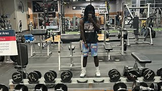 Gym vlog back day  training session [upl. by Lrub]