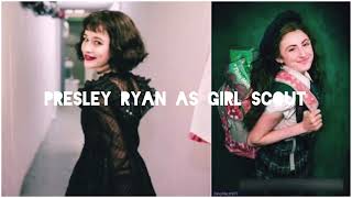 Presley Ryan as Skye girl scout Sophia Anne Caruso as Lydia  Beetlejuice The musical [upl. by Anilorac]