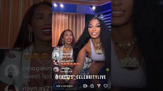 Joseline Hernandez And Erica Mena On IG Live ​⁠ [upl. by Leodora238]