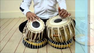 Tabla Lesson For Beginners 2 [upl. by Xuaeb580]