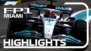 FP1 Highlights  2022 Miami Grand Prix [upl. by Haymes]