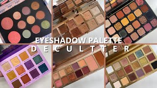 I Decluttered 30 of my Eyeshadow Palette Collection 2024  Liberating amp Satisfying [upl. by Ahseele]