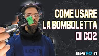 Come Usare la bomboletta di Co2 per la vostra bici😀 [upl. by Mariko]