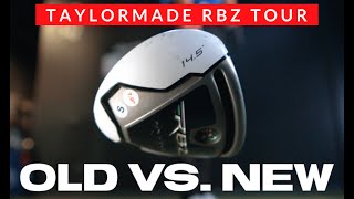 OLD vs NEW TaylorMades Rocketballz RBZ Tour fairway wood [upl. by Lleynod]