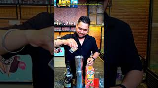 blender Pride cocktail recipe with cranberry juice cocktail viral video cocktail loversbar [upl. by Goren878]