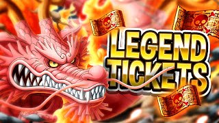 30x LEGEND TICKETS Total Bounty Achievement Gifts OPTC 10th Anniversary [upl. by Greff]