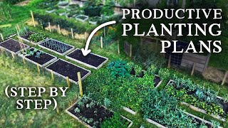 Planning A Productive Vegetable Garden Masterclass for Beginners [upl. by Montgomery]