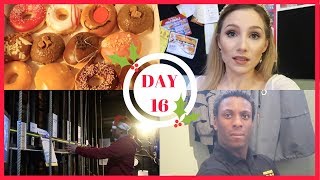 I WENT ABOVE THE STAGE  VLOGMAS DAY 16  Georgie Ashford [upl. by Woodring]