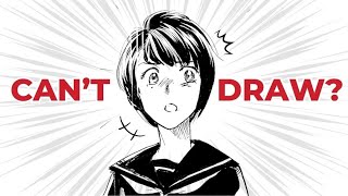 How to Make Manga with NO Drawing Skills  Start Drawing Manga [upl. by Nosreh]