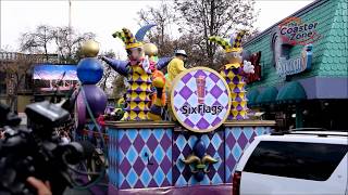 Six Flags Mardi Gras Carnaval  Desfile inaugural completo [upl. by Grosberg963]