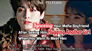 Ignoring Your Mafia Boyfriend After You Saw Him Hugging Another Girl BTS Jungkook [upl. by Resneps]