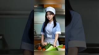 女厨师的一生 the life of a female chef chef life girl aianimation ai [upl. by Hanover]