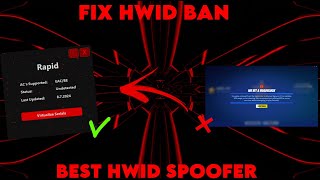 HWID UNBAN  RAPIDS HWID UNBAN SPOOFER [upl. by Ellinej]