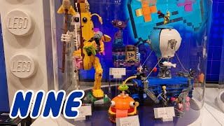 LEGO Fortnite Battle Bus Supply Llama Durrr Burger and Peely Bone  first look [upl. by Fillender]