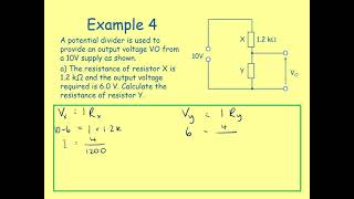 E3 Potential Dividers [upl. by Rafat]