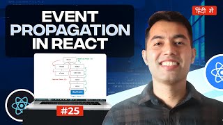 25 Event Propagation in React Capturing Bubbling and Practical Implementation🔥 [upl. by Anat431]