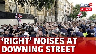 UK News Live  Voilence Breaks Out At Downing Street Live  London Protest  London News  N18G [upl. by Almire]