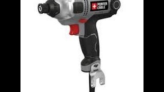 Porter Cable Impact Driver Tool Preview [upl. by Nitsoj563]