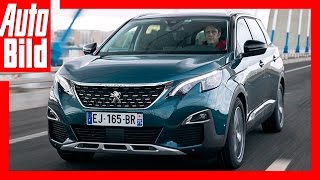 Peugeot 5008 2017  Erste Fahrt im großen FranzosenSUV  Review  Test [upl. by Nnael582]