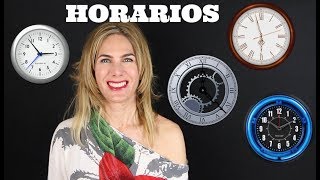 Horarios en España Time tables in Spain [upl. by Ayocat141]