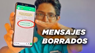 Como recuperar MENSAJES BORRADOS de WhatsApp GRATIS [upl. by Drain210]