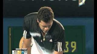 Tsonga v Djokovic 2008 Australian Open Mens Final Highlights [upl. by Nitsyrk]