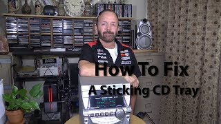 How to clean a laser of a CD player [upl. by Netsruk]