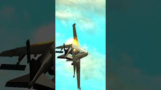 IF YOU CRASH A PLANE INTO ANOTHER PLANE IN GTA GAMES [upl. by Decamp]