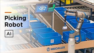 Mecalux launches an AIdriven robotic order picking system with Siemens’ technology [upl. by Eiramnwad]