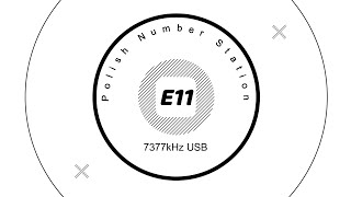 7377kHz USB Polish Number Station E11 calling 492 30062024 [upl. by Aduh935]