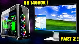 Installing Windows XP on 14900K After 24 Years Part 2 [upl. by Nichol]