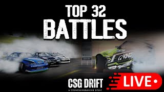 CSG DRIFT  SEASON 4  ROUND 1  TOP 32 BATTLES [upl. by Aliuqet]