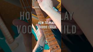 How To Play Voodoo Child [upl. by Neelhtakyram]